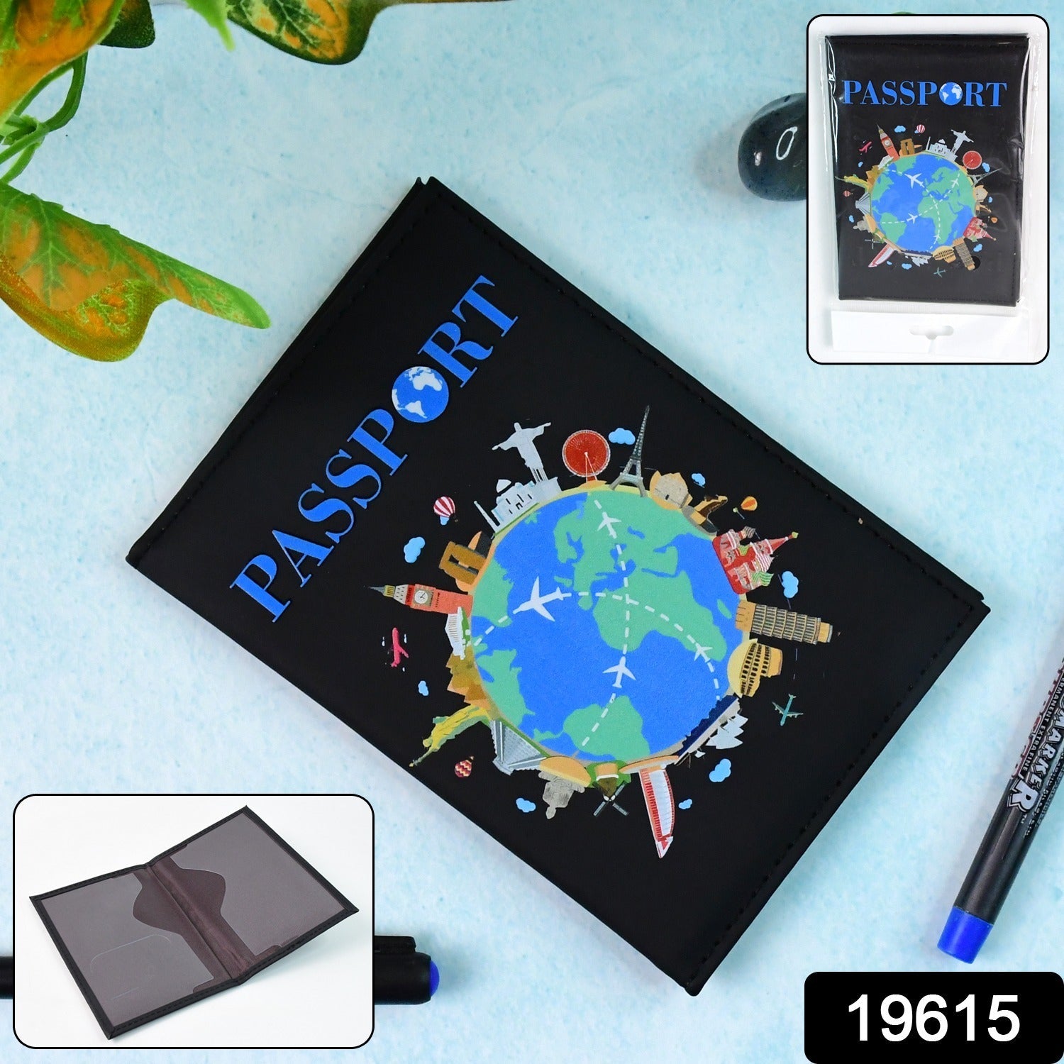 Modern Printed Passport Holder for Travel Modern Printed Passport Holder for Travel